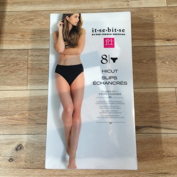 New! It Se Bit Se French Dressing Underwear Hi Cut - Picture 4 of 6